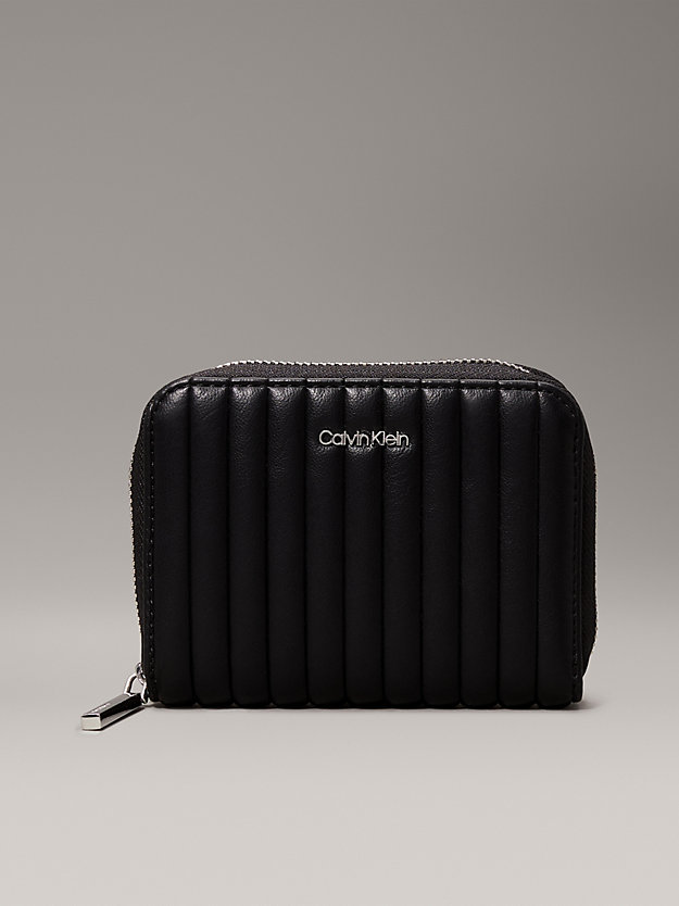 Quilted Zip Around Wallet