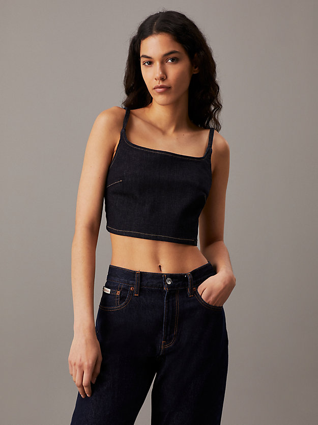 Denim Bralette Top