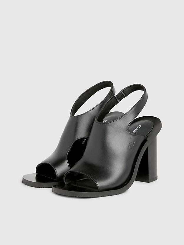 Leather Heeled Sandals