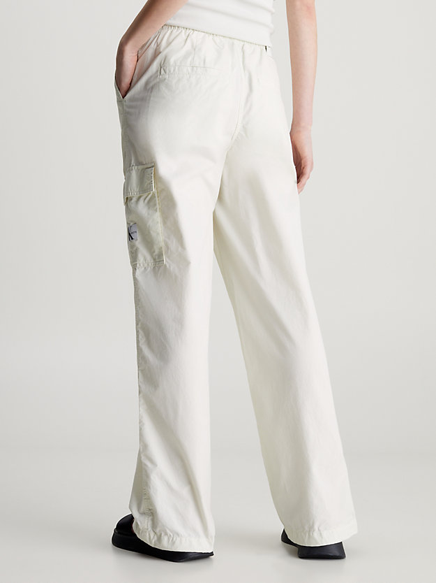 Cotton Straight Cargo Pants