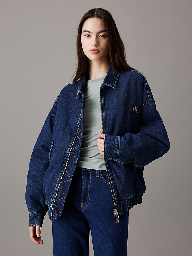 Denim Bomber Jacket