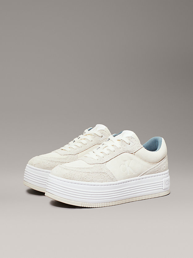 Suede Platform Trainers