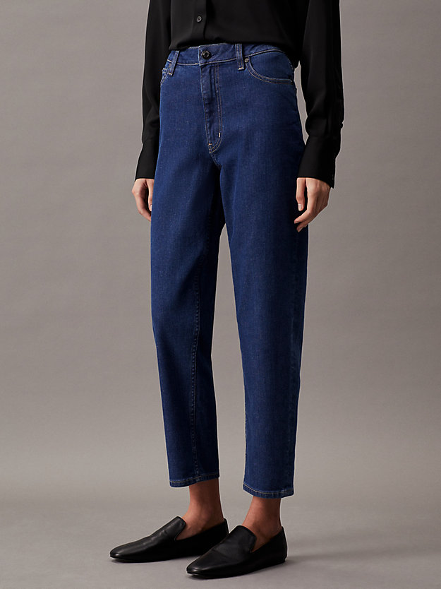 High Rise Tapered Jeans