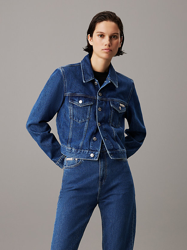 Cropped 90's Denim Jacket