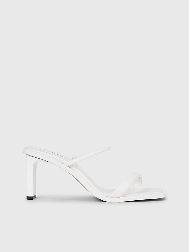 Leather Stiletto Sandals