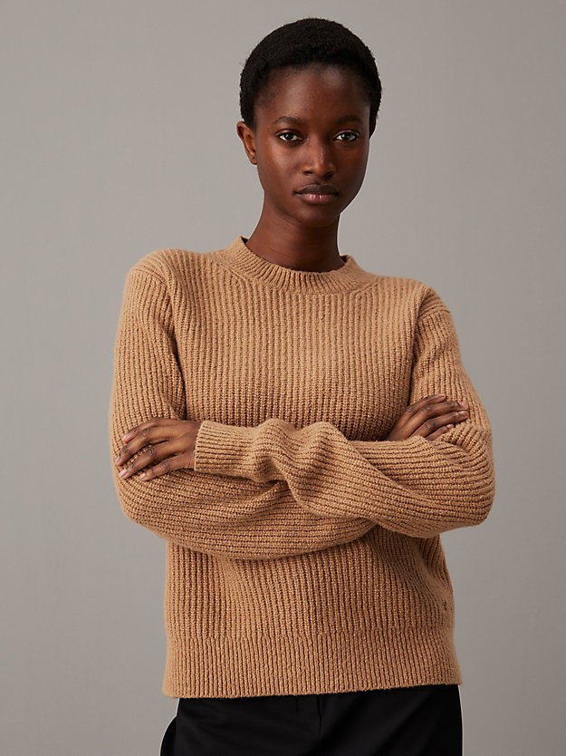 Boucle Ribbed Jumper