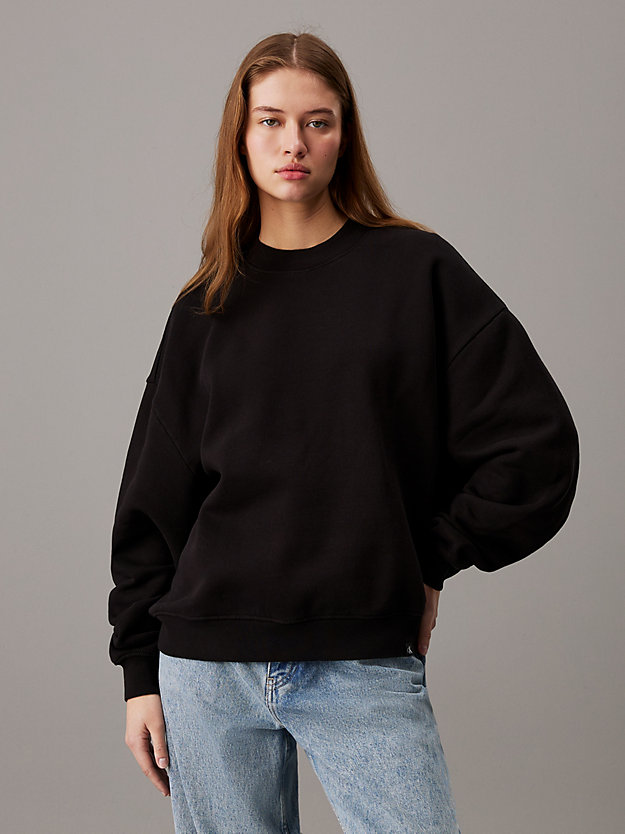 Relaxed Cotton Fleece Sweatshirt