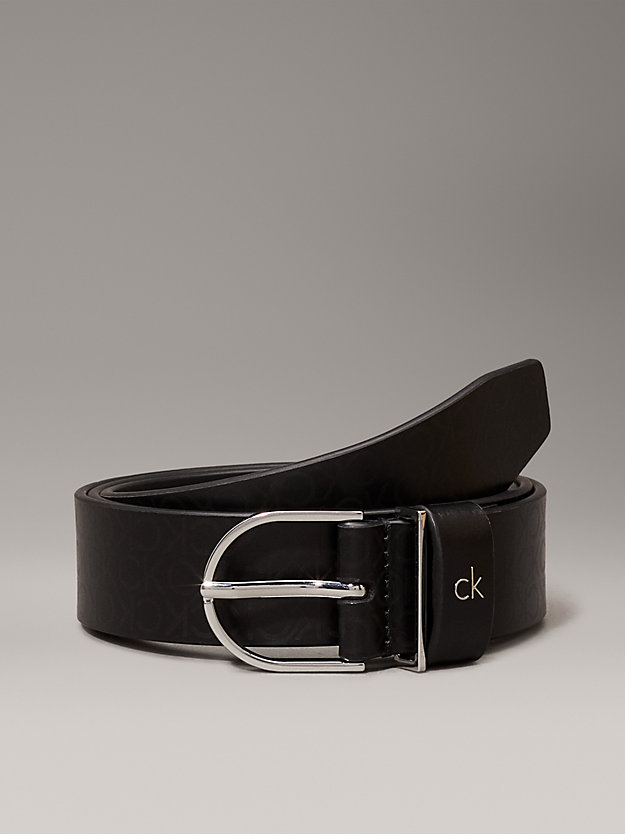 Logo Leather Belt