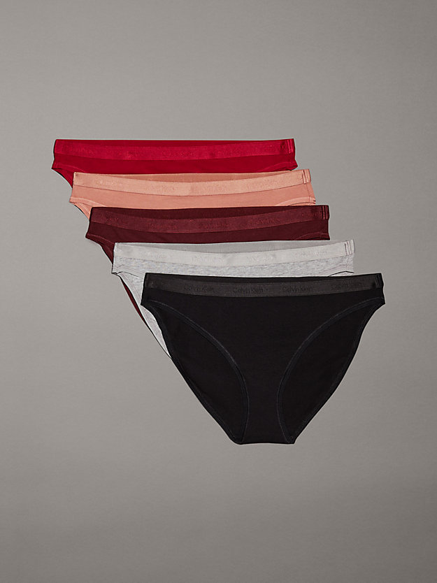5 Pack Bikini Briefs - Modern Logo
