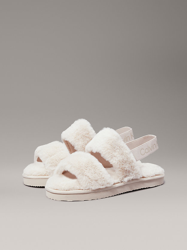 Faux Fur Slippers