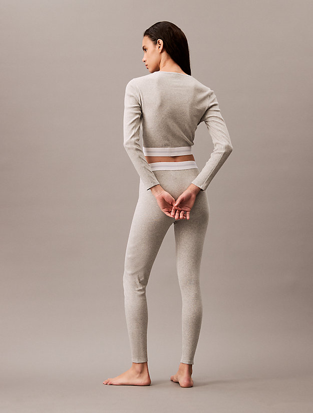 Cropped Lounge T-shirt - Modern Rib