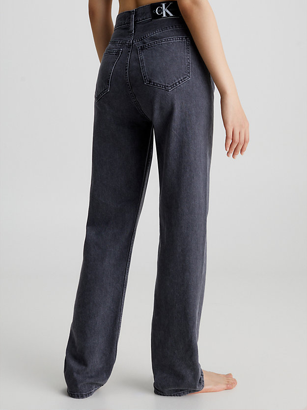 High Rise Straight Jeans