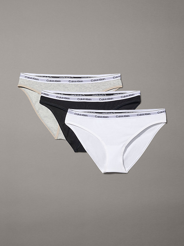 3 Pack Low Rise Bikini Briefs