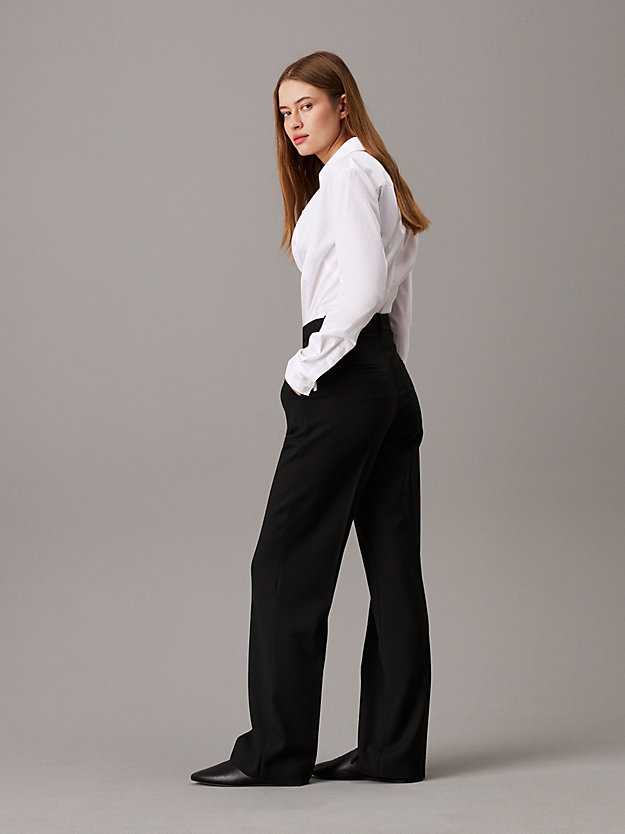 Relaxed Straight Trousers