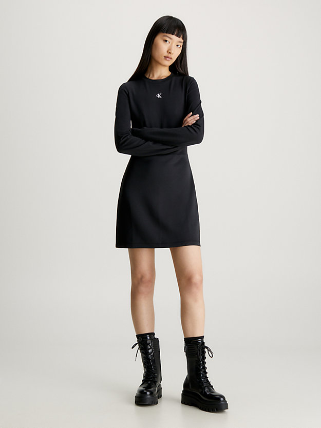 Milano Jersey Long Sleeve Dress