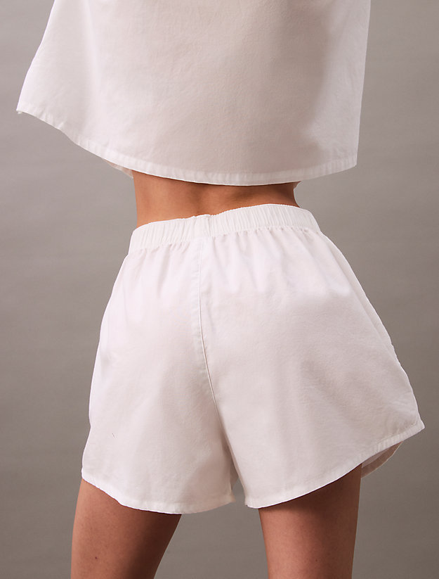 Cotton Poplin Pyjama Shorts