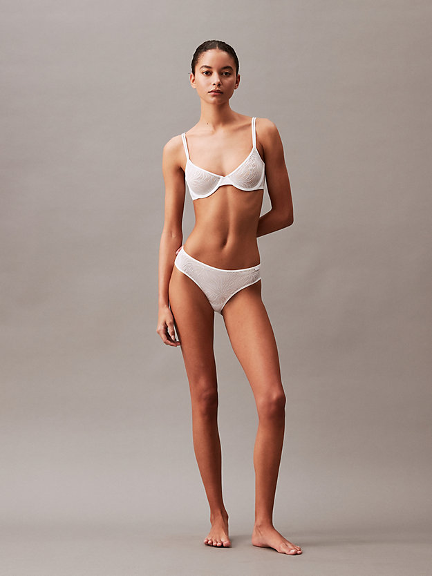 Bikini Briefs - Sheer Marquisette