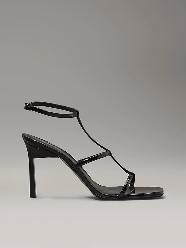 Leather Heeled Gladiator Sandals