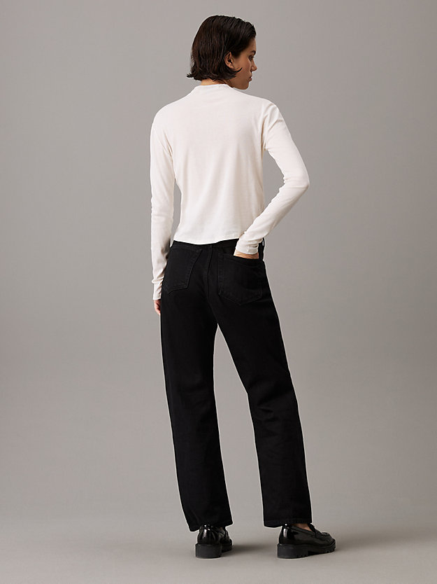Sheer Knit Long Sleeve Top