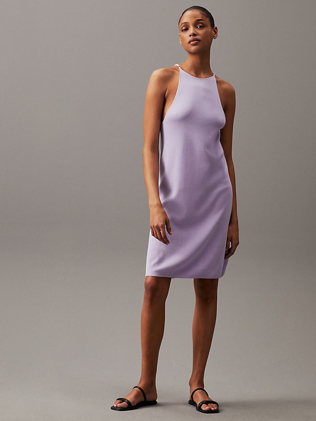 Soft Ribbed Lyocell Tank Dress