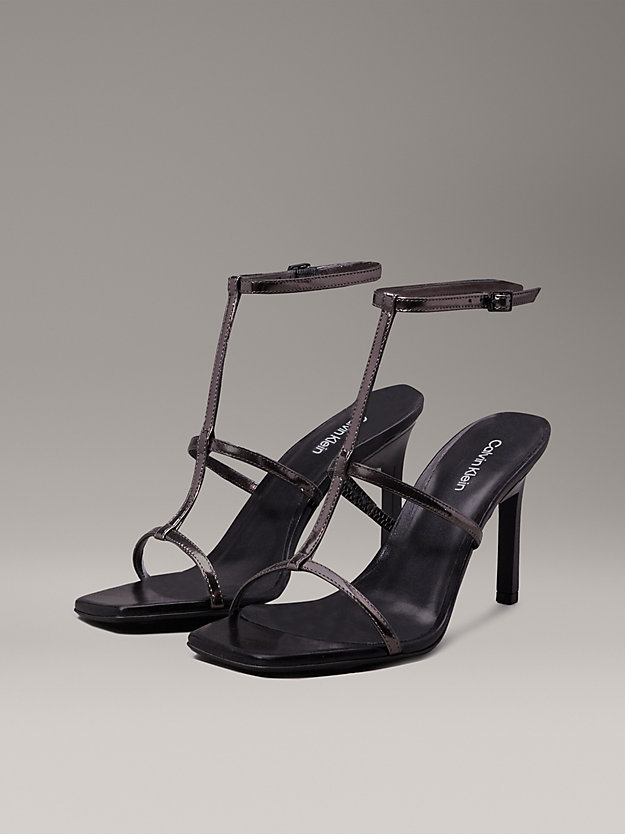 Leather Heeled Gladiator Sandals