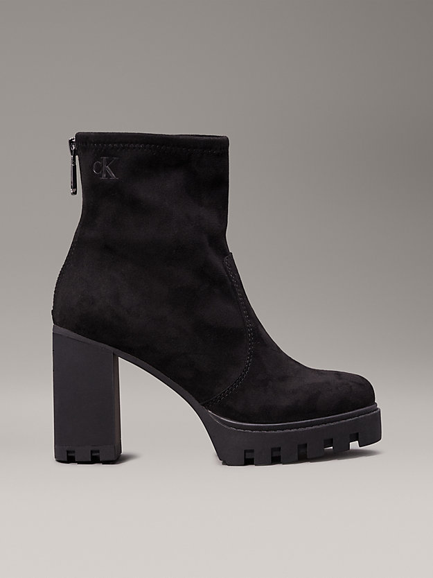Platform Heeled Boots