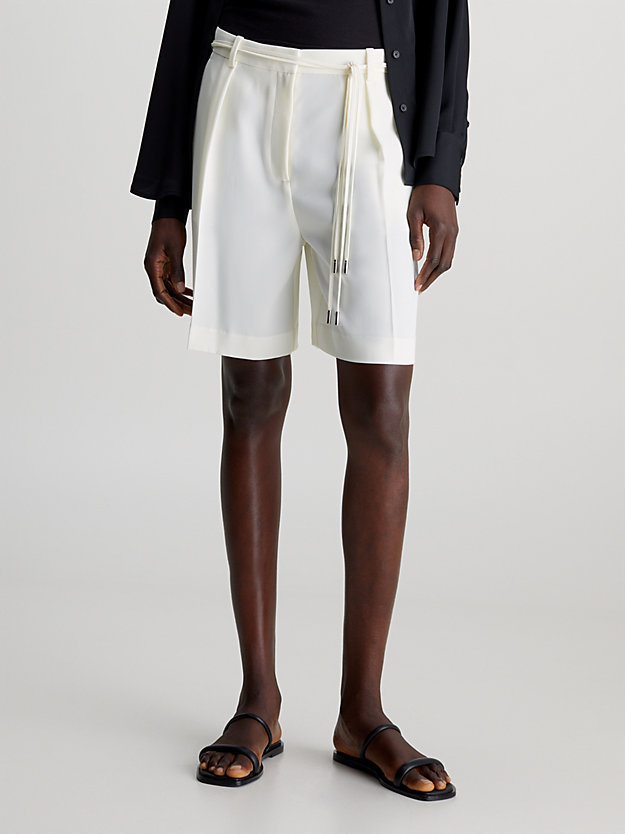 Relaxed Twill Shorts
