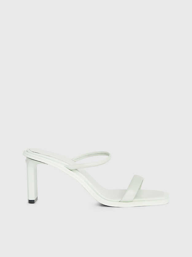 Leather Stiletto Sandals