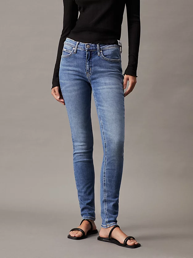 Mid Rise Skinny Jeans