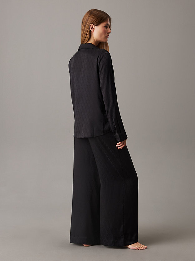 Pyjama Top - Satin Jacquard