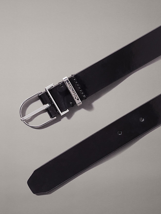 Shiny Leather Belt