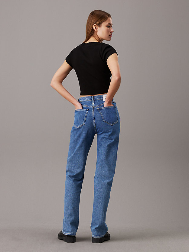 Slim Cropped Ribbed T-shirt