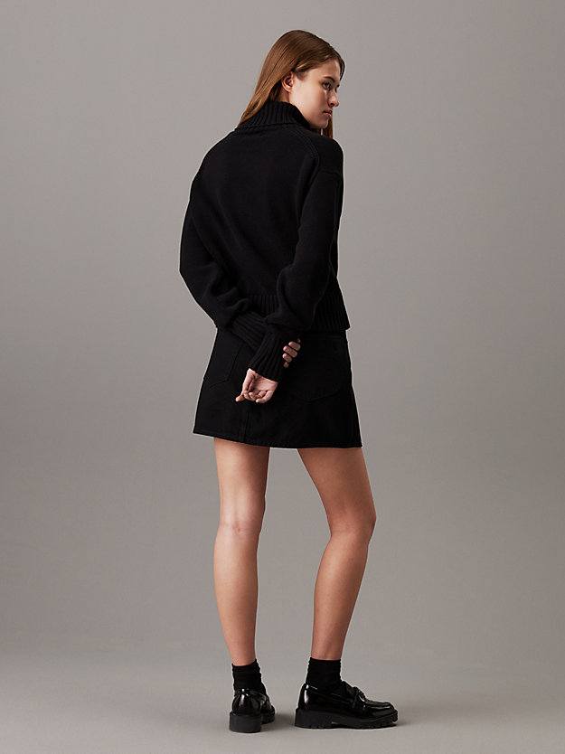 Monogram Roll Neck Jumper