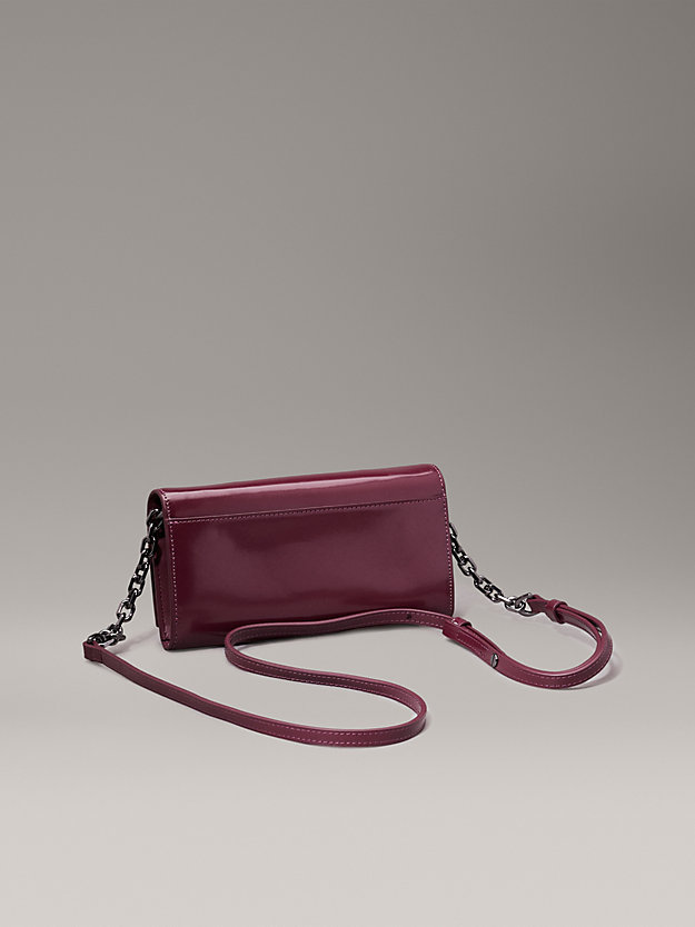 Shiny Crossbody Wallet Bag