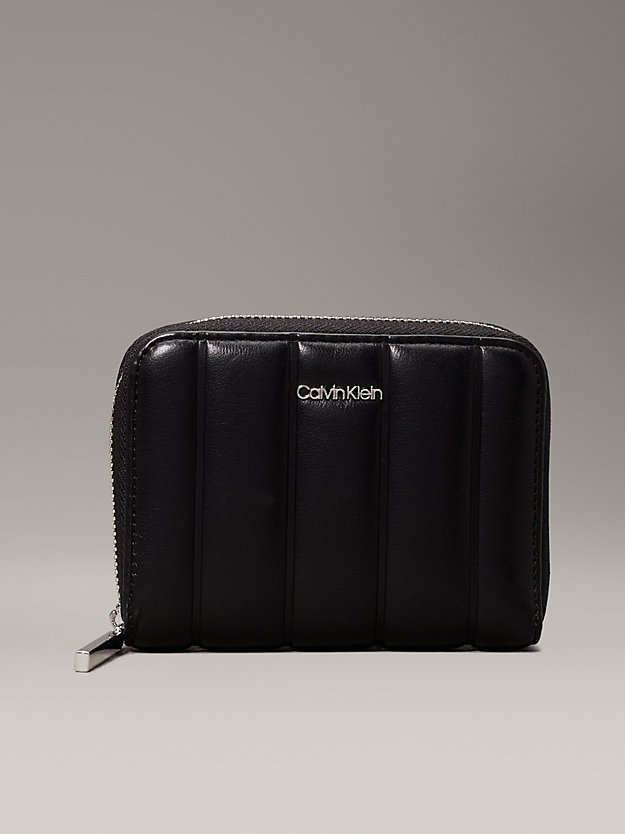 Quilted Zip Around Wallet