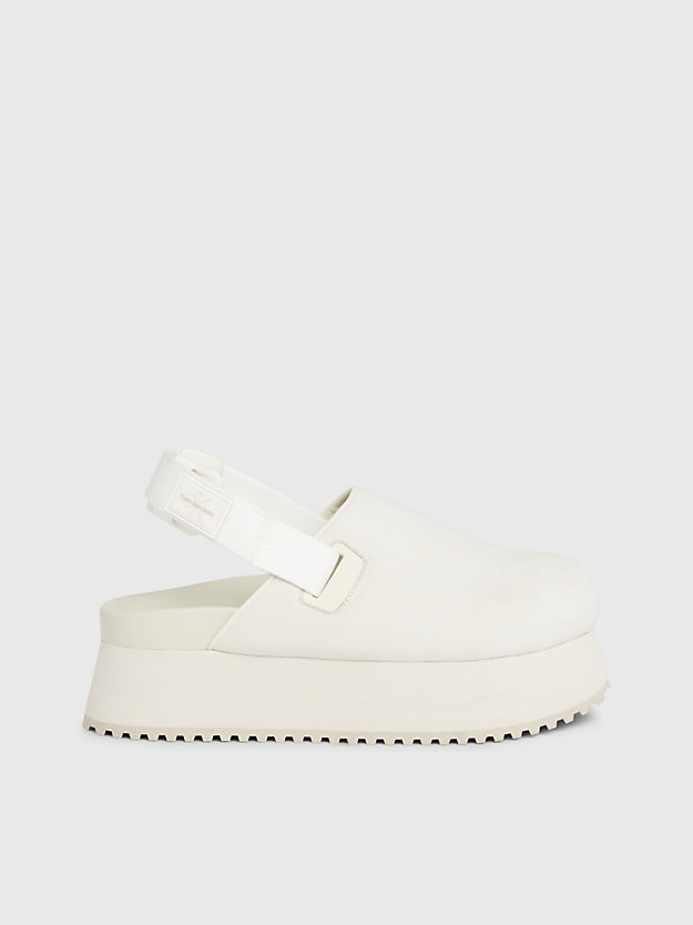 Leather Platform Mules