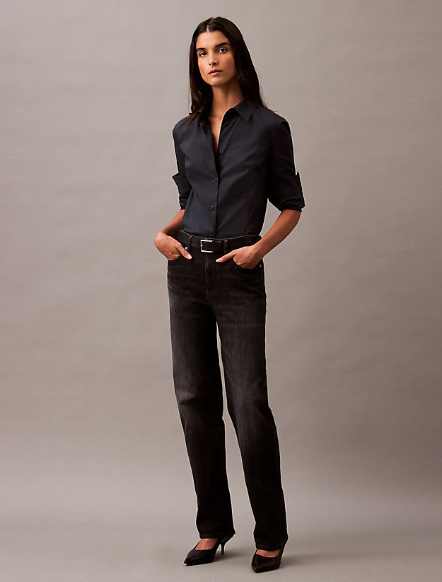 Relaxed Cotton Cashmere Jeans