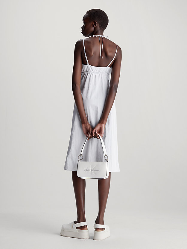 Tie Back Parachute Midi Dress