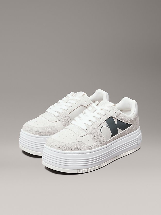 Suede Platform Trainers
