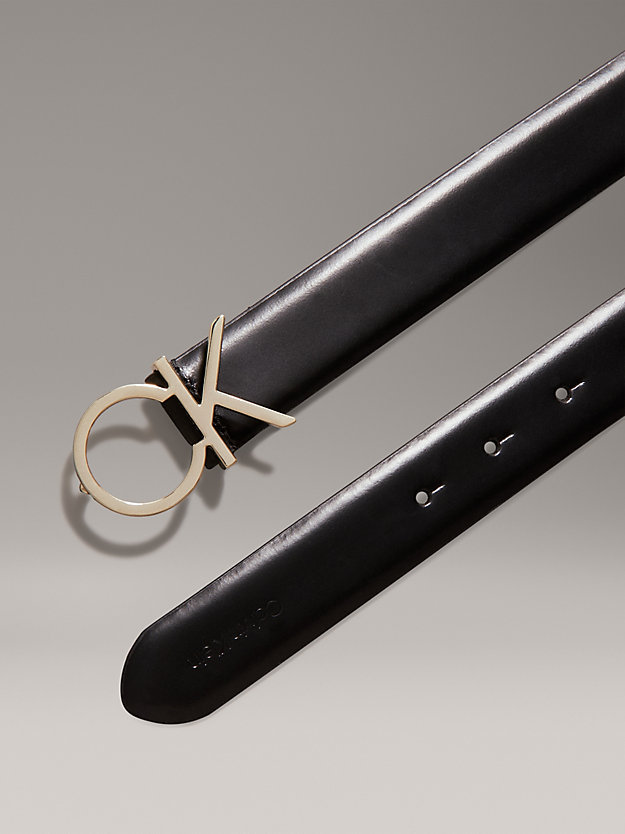Leather Logo Belt