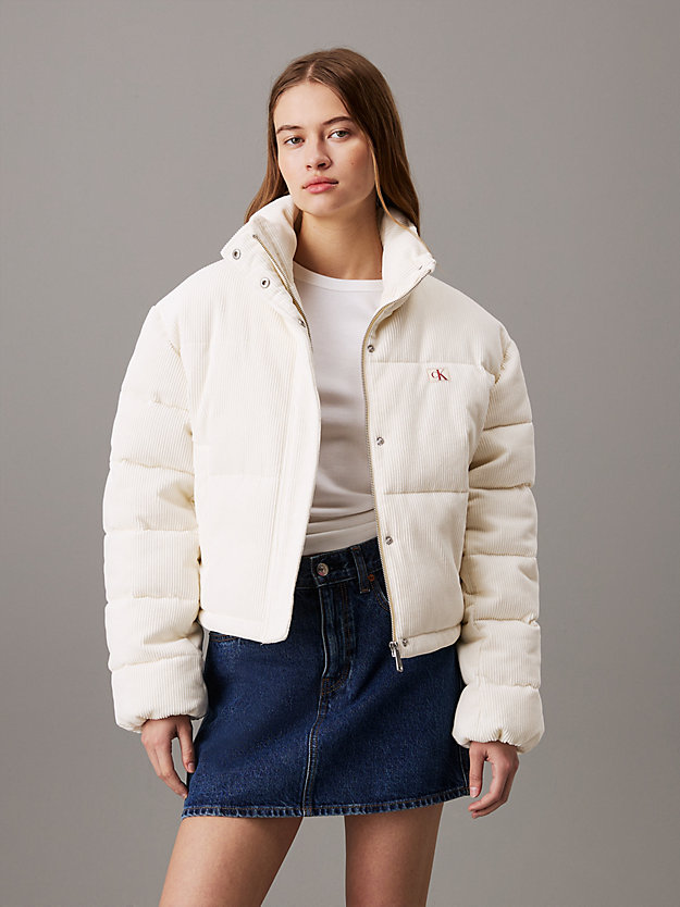 Corduroy Puffer Jacket