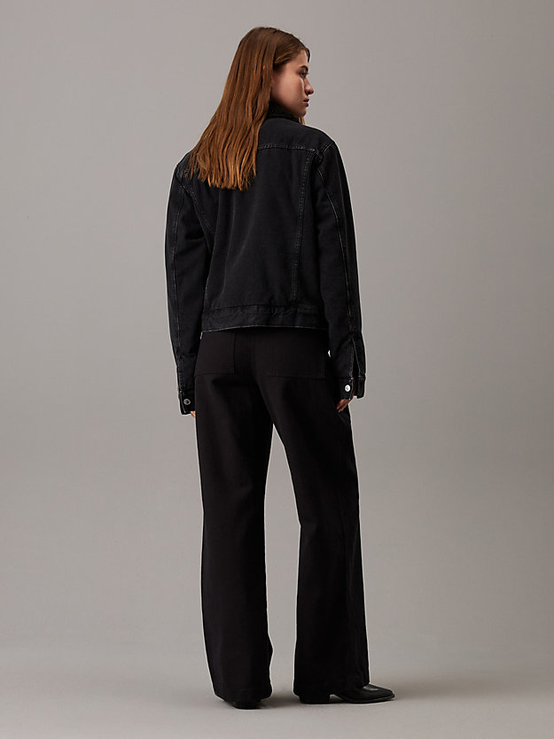 Relaxed Cotton Flannel Trousers