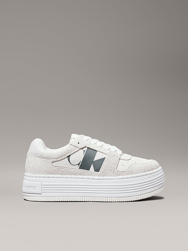 Suede Platform Trainers