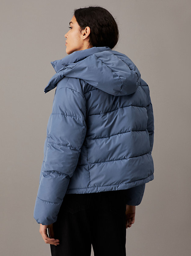 Short Hooded Puffer Jacket