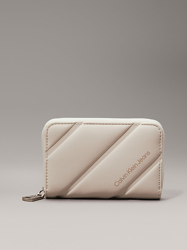 Quilted RFID Zip Around Wallet
