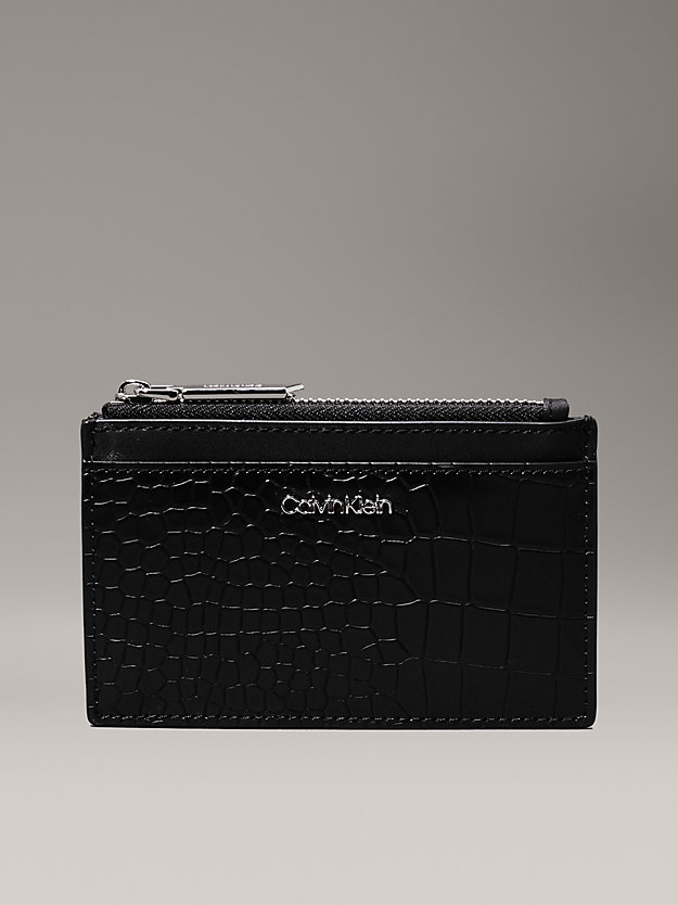 Croc Effect Cardholder