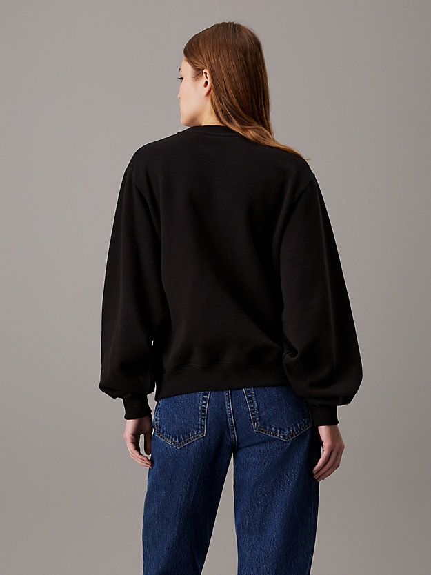 Relaxed Chenille Monogram Sweatshirt