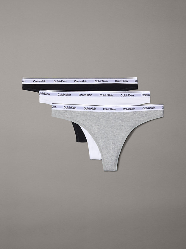 3 Pack Thongs - Modern Logo