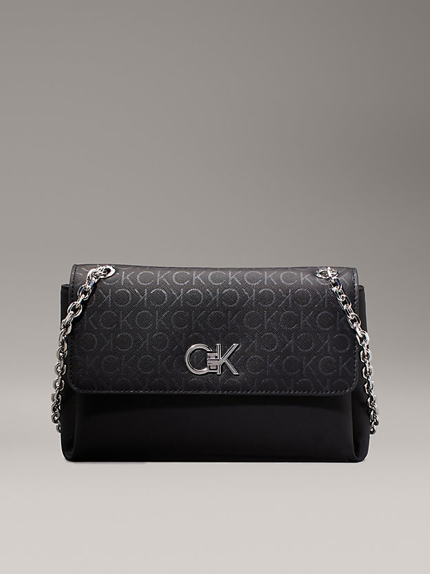 Convertible Logo Shoulder Bag