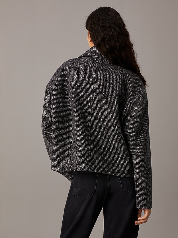 Short Wool Blend Jacket